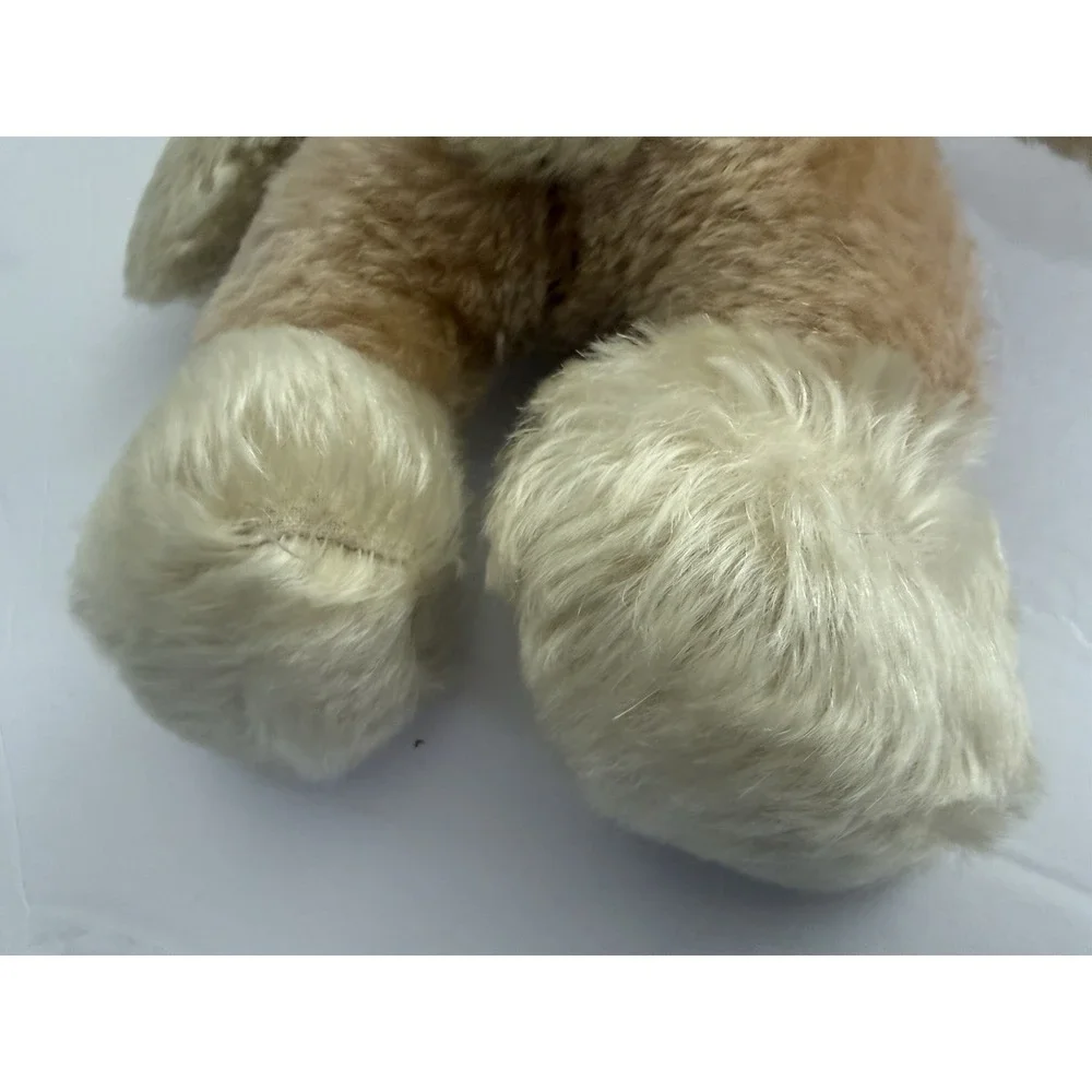 Vtg Bunny Rabbit Steiff Originals Floppy Hansi Ear Button Mohair Twist LOT Of 2